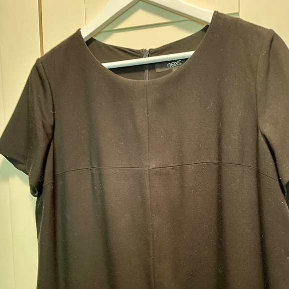 NEXT Black Shift Dress Size UK 16 - Picture 2 of 4